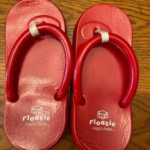 Vintage Floatie flip flops 8-9